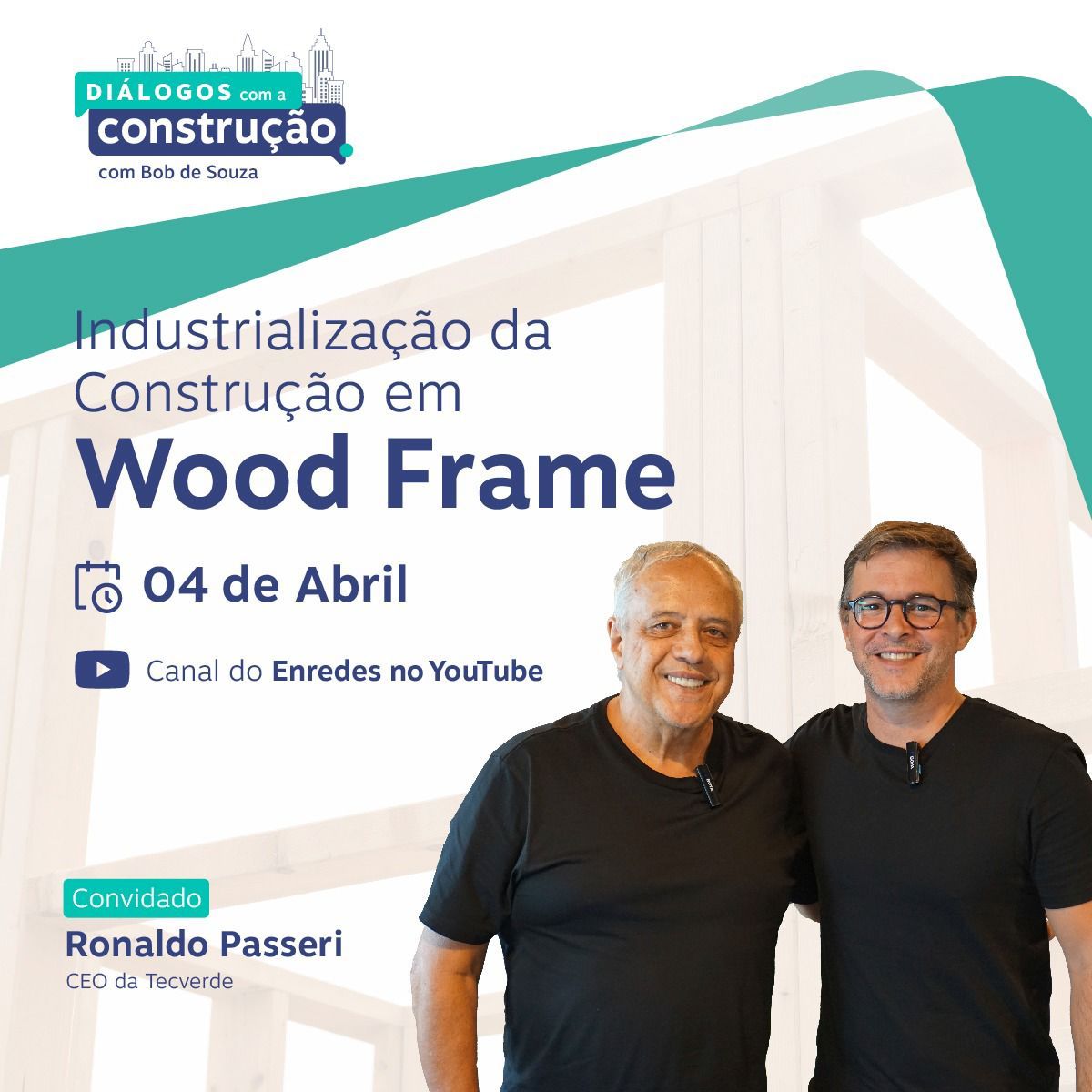 Industrilialização da contrução em wood frame podcast