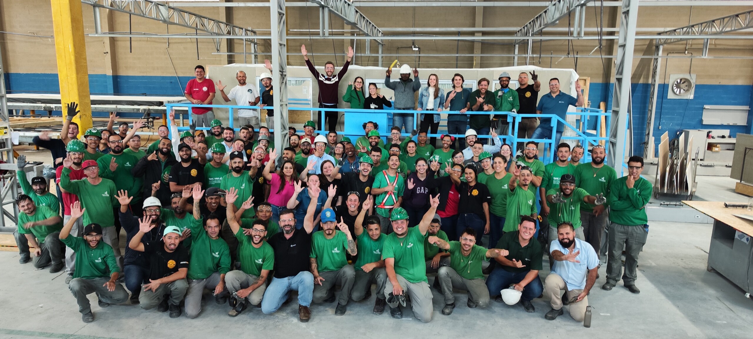 Funcionários Fábrica Tecverde