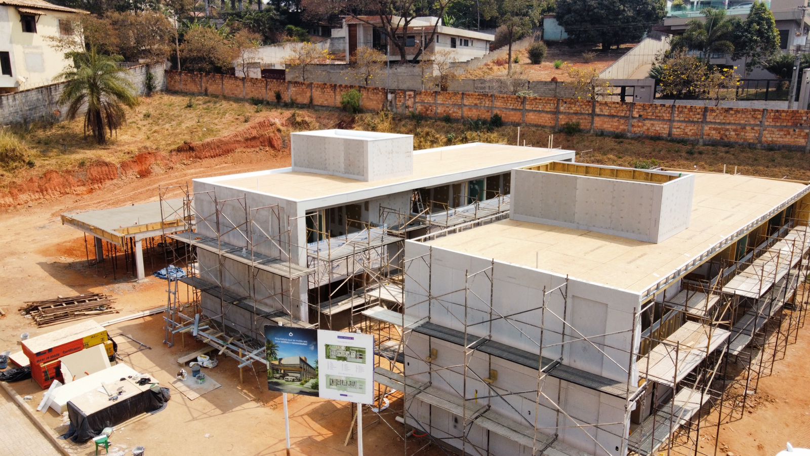 Primeiro condomio de alto padrão em wood frame na cidade de Belo Horizonte (MG)